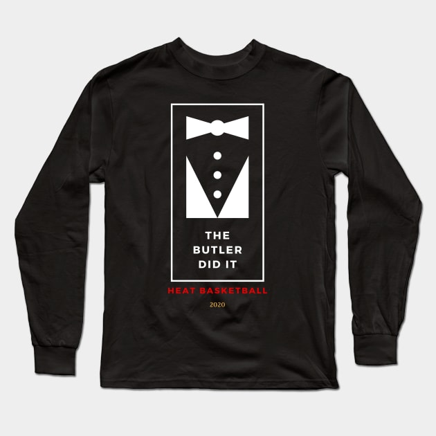 BUTLER DID IT MIAMI Long Sleeve T-Shirt by Car Boot Tees